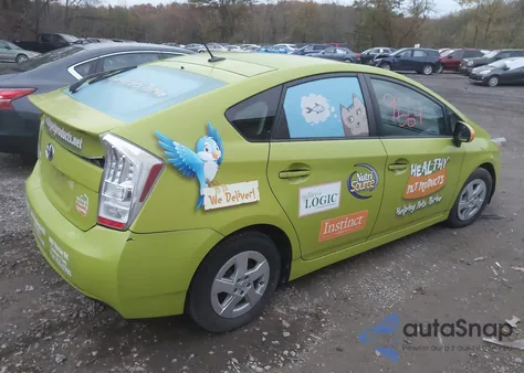 2010 Toyota Prius Iii from USA, damaged, VIN JTDKN3DU4A1275603